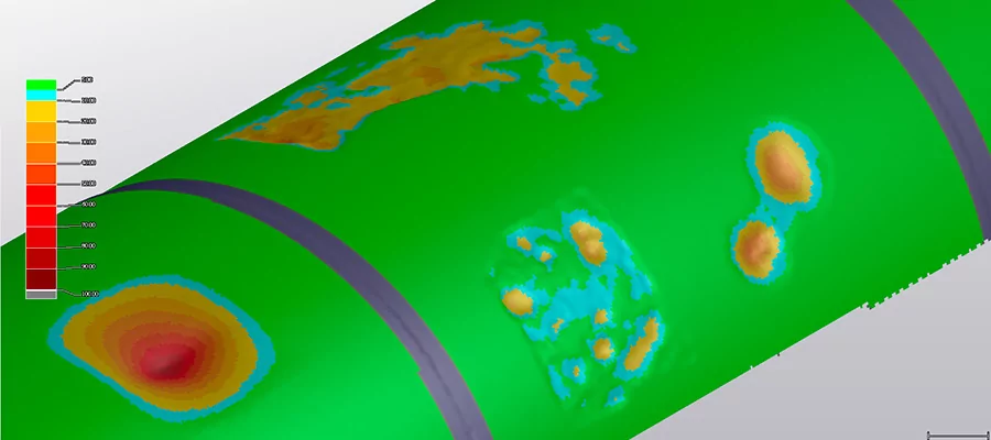 HMR High Tech Machine Tools, NDT, Pipecheck, Pipleine, 3D Scanner, 3D Scanning, South Africa, Gas, Mining, corrosion, inspection, VXIntegrity Software, CAD