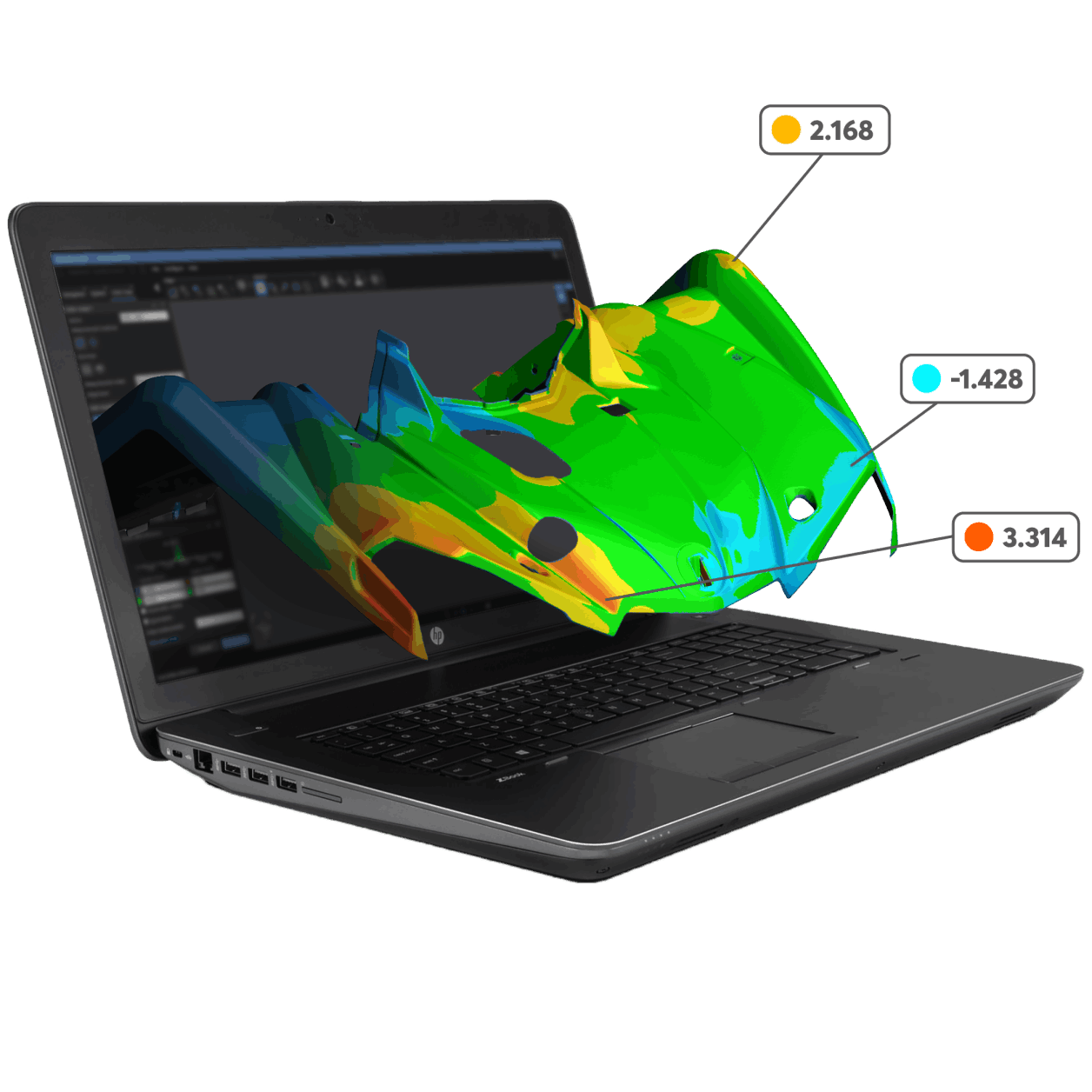 HMR High Tech Machine Tools, South Africa, 3D Scanner, 3D Software, Inspection Software, Control, design, CAD