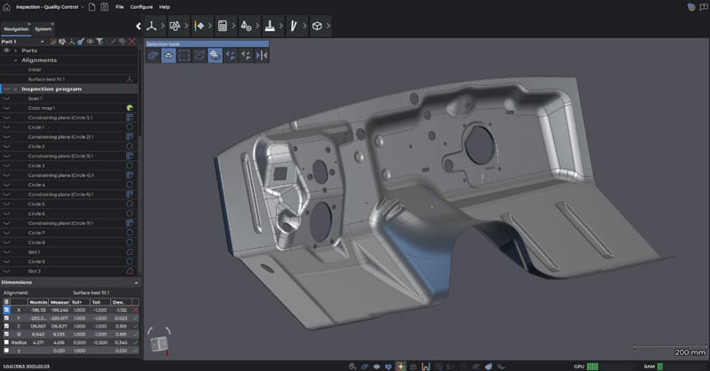 HMR High Tech Machine Tools, VXModel, 3D Software, 3D Scanner, 3D scan data, CAD, STL File, IGES
