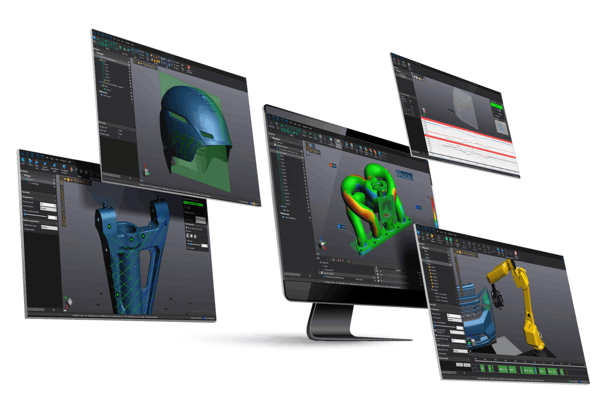 HMR High Tech Machine Tools, 3D Scanner, 3D Software, Acquisition Software, South Africa, Reverse Engineering, Inspection Software